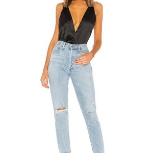 NWT Superdown Black Strappy bodysuit - Multiple Sizes